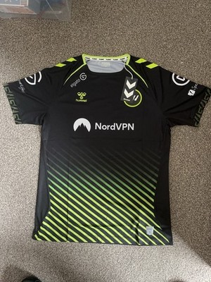 Hummel Futwiz ESports Team TShirt Trikot Herren Größe XL Tapered Schwarz Grün FIFA