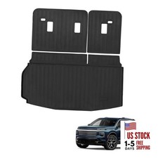 Cargo Mat with Backrest Mats for 2024 2025 2026 Chevy 2024-2026 Chevy Traverse