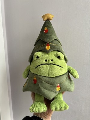 Jellycat Ricky Regenfrosch Weihnachtsbaum Brandneu mit Etikett aus offiziellem JC Einzelhandelsgeschäft 2024 