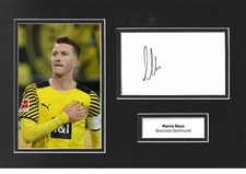 Marco Reus signed 12x8 Foto Display Borussia Dortmund Memorabilia Autogramm COA
