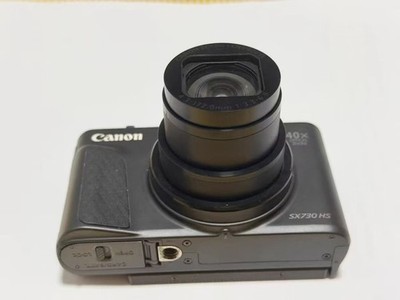 Black Canon PowerShot SX730 HS Digital Camera 20.3MP 40x Optical Zoom Bluetooth