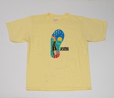 True Vintage 70s 80s Going Places Single Stitch Alore Art Shirt Size L Nature