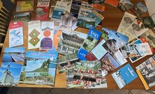 Vintage lot Nikko 70s maps  Magazines travel tourism brochure Asia &Europe 