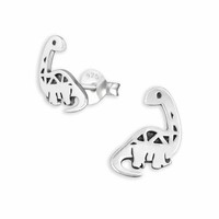 925 Silber Kinder Ohrstecker Dinosaurier Hypoallergen Ohrringe MäDchen Jungen