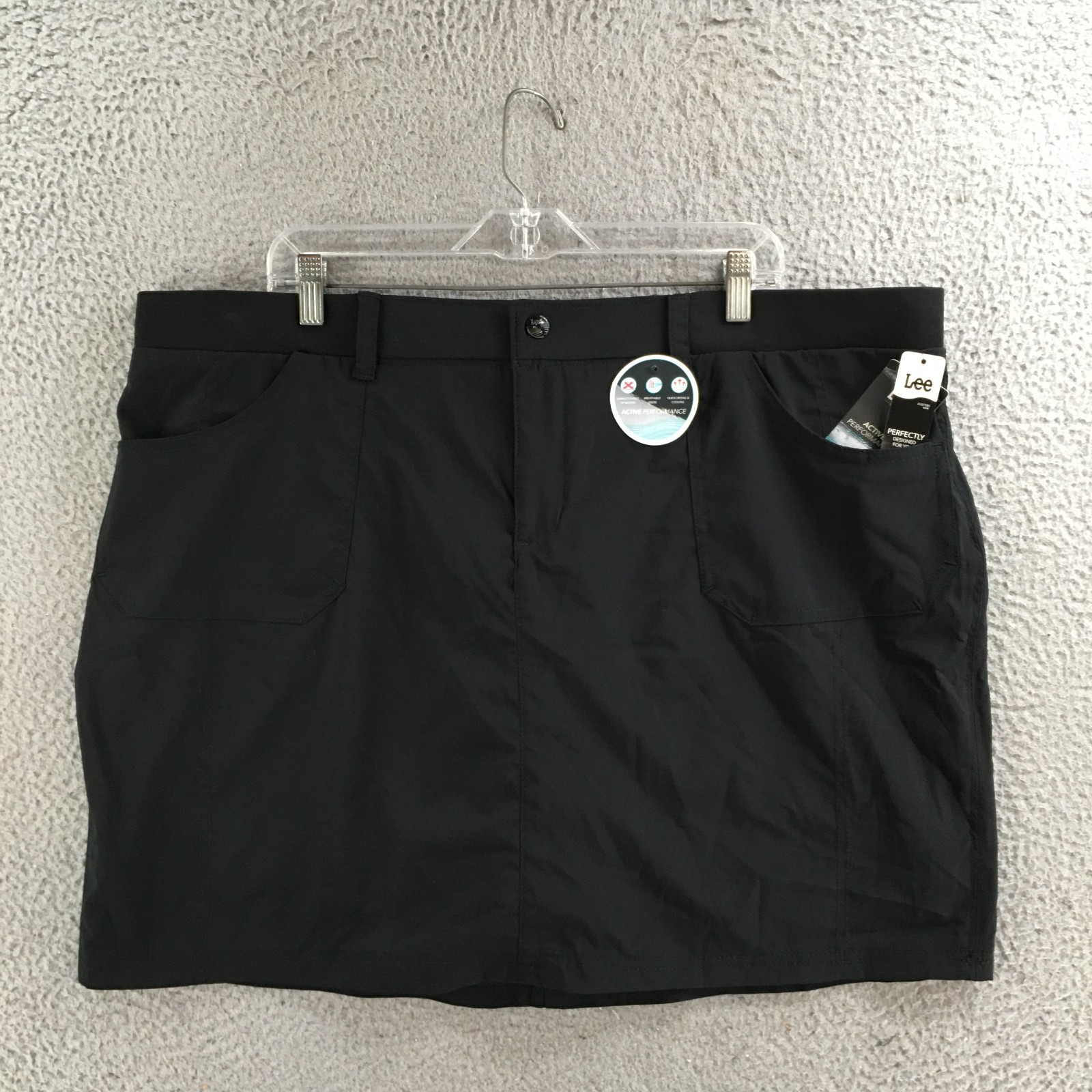 Lee Active Performance Mini Short Skort Womens 20… - image 1