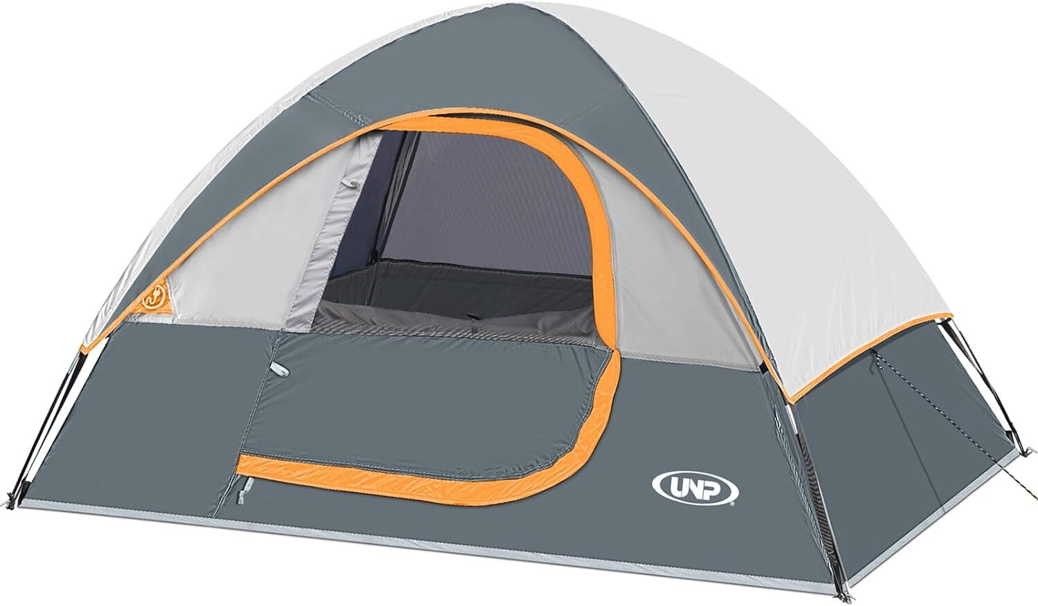 Waterproof Windproof 4-Person Camping Tent with Rainfly and Easy Setup