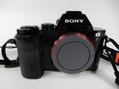 Sony Alpha A7R ILCE-7R 36.3Mp Mirrorless Camera Body Shutter No