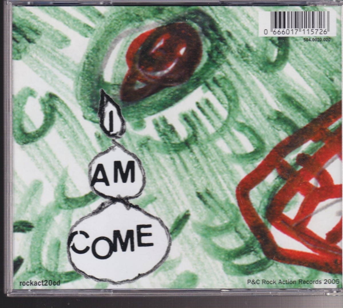 Part Chimp I Am Come パート・チンプ アイ・アム・カム CD 【公式通販】