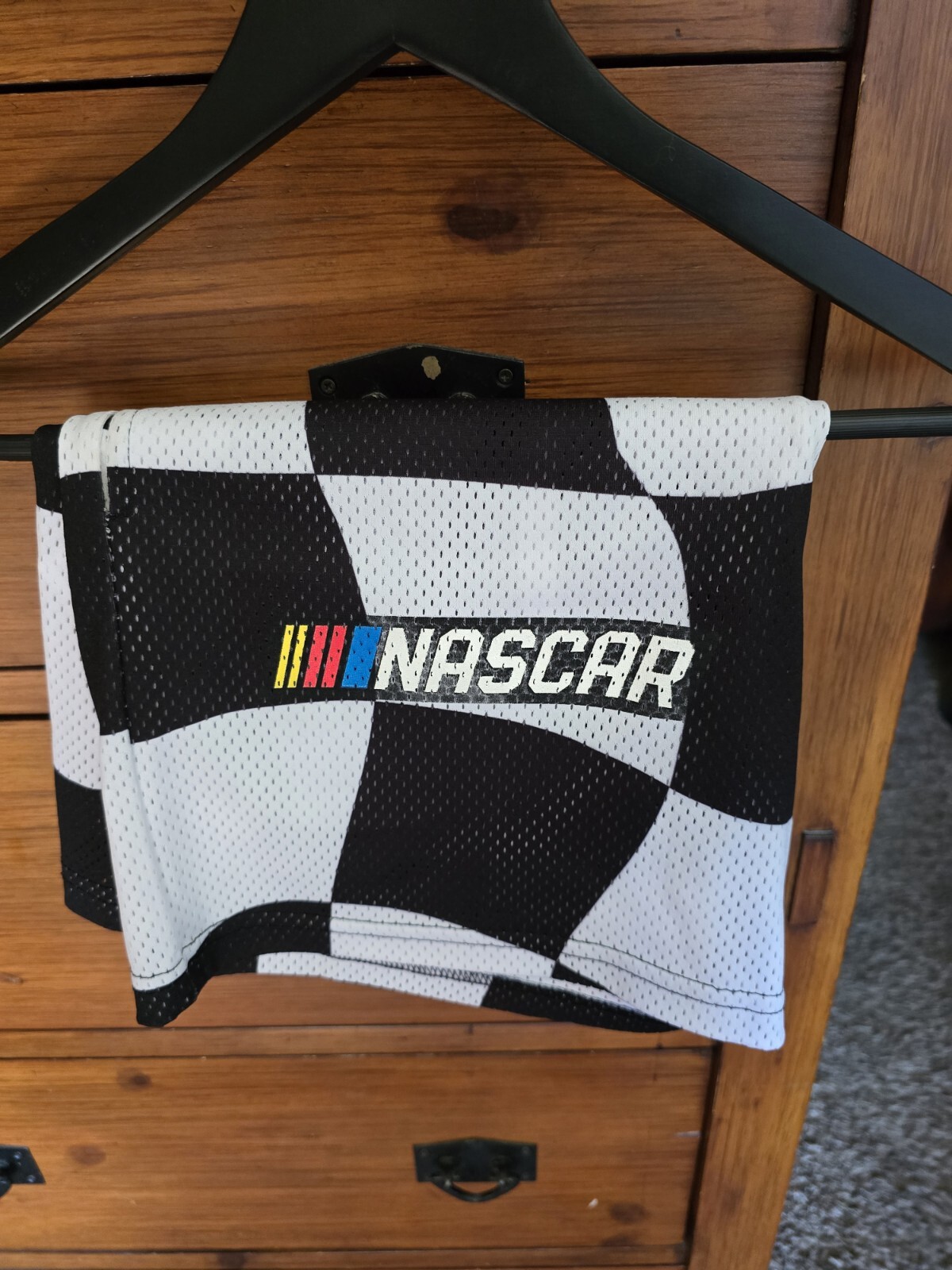 Eric Emanuel EE Basic Short NASCAR Checkered Flag… - image 2