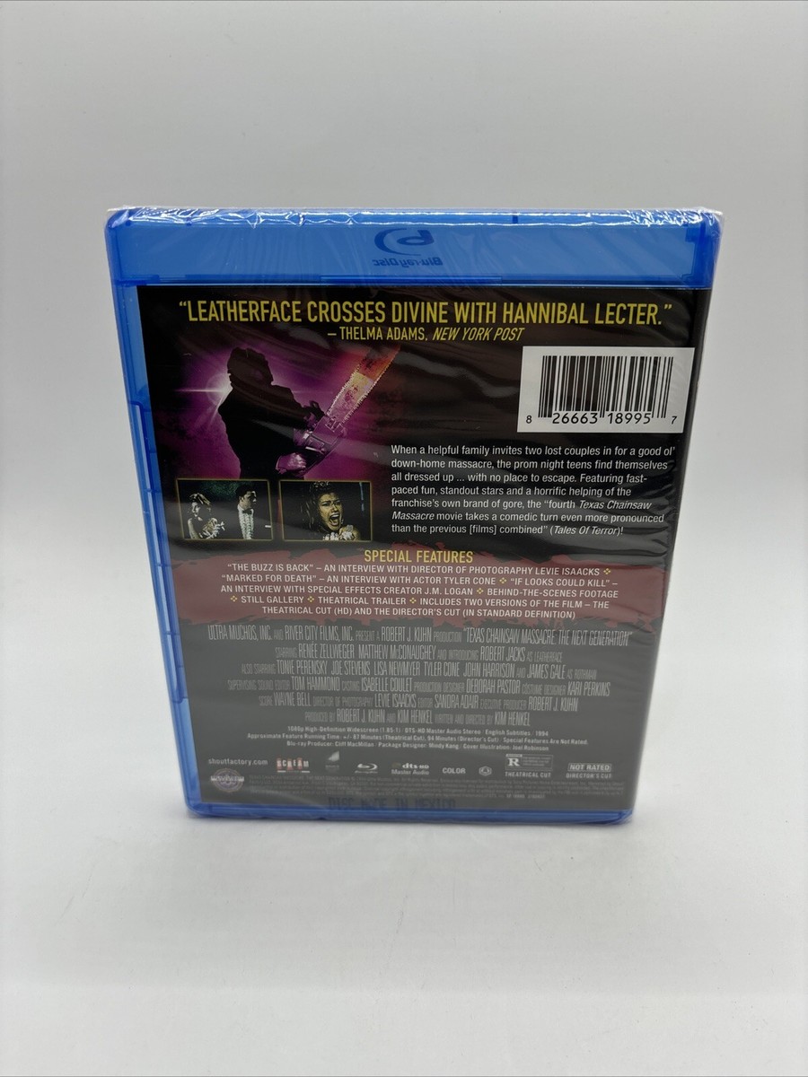 Texas Chainsaw Massacre: the Next Generation (Blu-ray, 1994