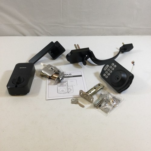 Revolo RE001 Black Electronic Digital Deadbolt Keyless Entry Door Lock