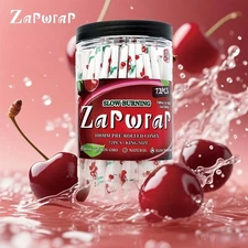 72PCS Pre Rolled Cones Cherry Flavor  King Size Cones Rolling Paper 108mm+funnel