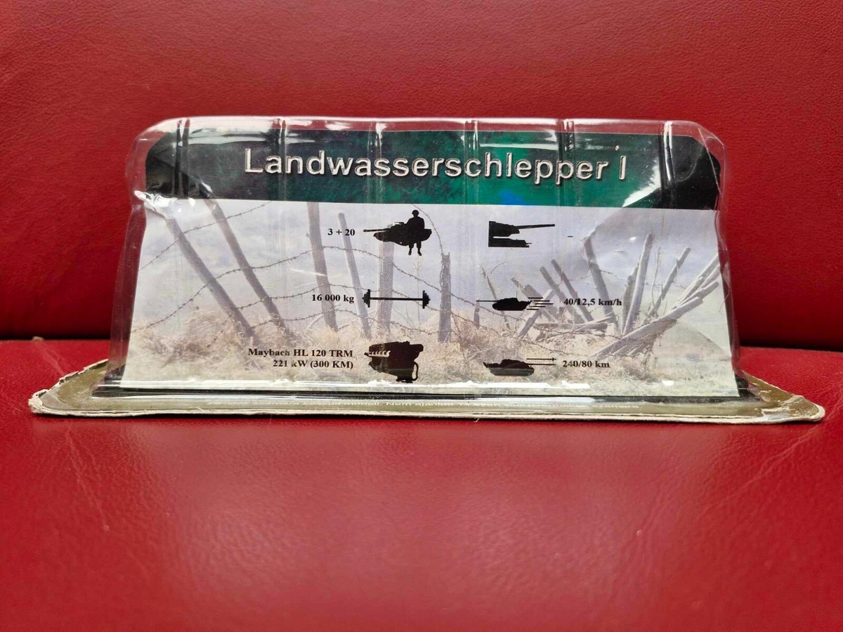 Bunker- Military Scale Models In 1/35 Scale: Landwasserschlepper LWS - Amphibious Tractor With EMC Sea Mines - Case Report - Foto 3