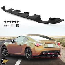 Fit 12-20 FRS Subaru BRZ Factory Style ABS Rear Bumper Diffuser Lip Spoiler