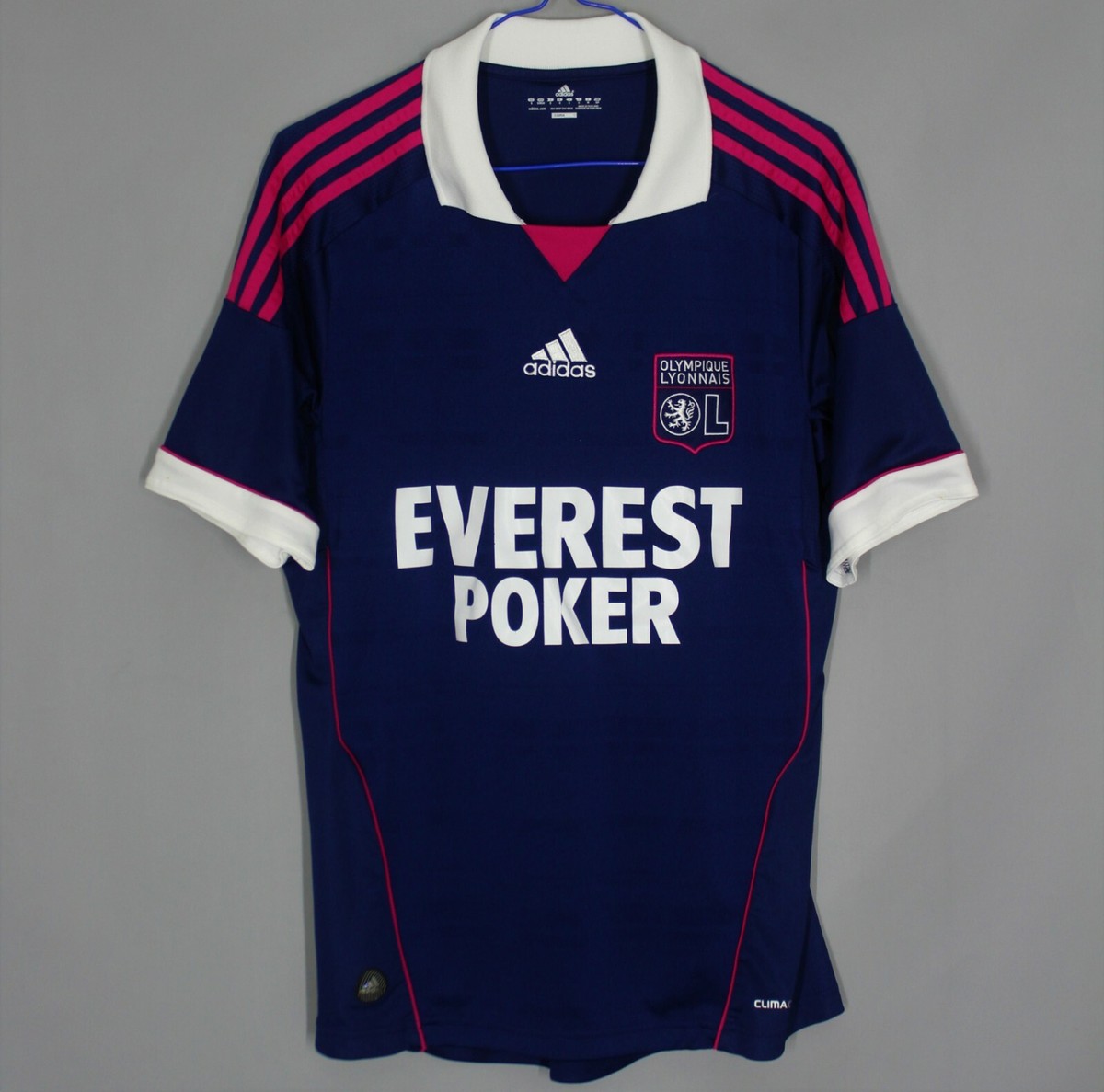 OLYMPIQUE LYON LYONNAIS FRANCE 2011 2012 AWAY FOOTBALL SHIRT