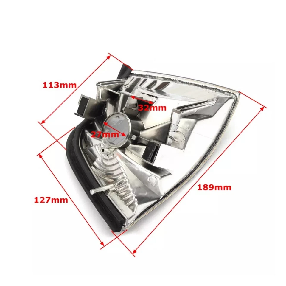 For BMW E36 318ti/328i/318i Sedan 1992-1999 2X Clear Corner Light Turn Signal - Изображение 2 из 4