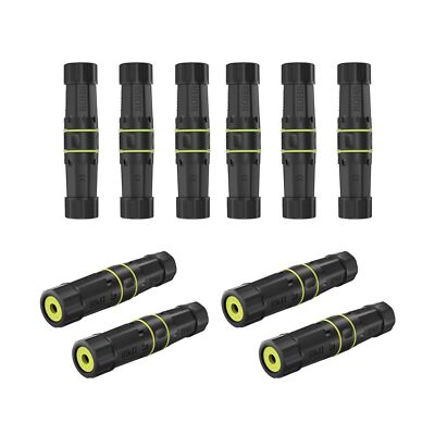 IP68 Waterproof Cat7 RJ45 Coupler, 10GB Shielded Pure Copper Ethernet Coupler...