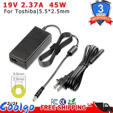 15.6" AC Adapter For Toshiba Satellite C55 Series Laptop Charger Power Supply CL