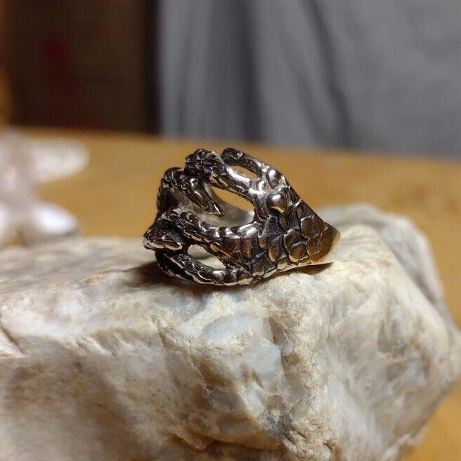 Dragon Claw Sterling Silver 925 Ring - Made In USA | eBay