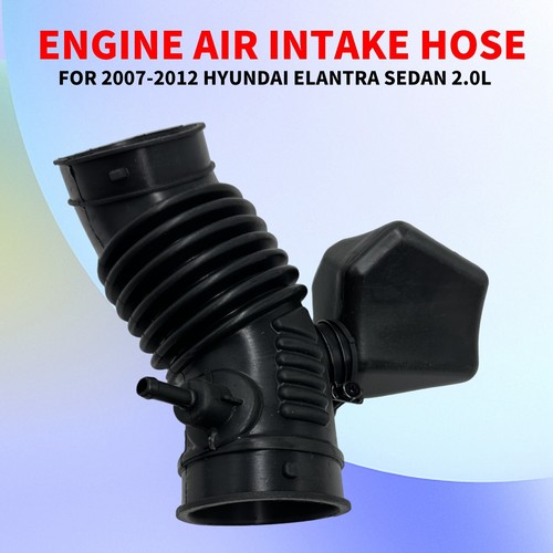 1X Engine Air Intake Hose for 200712 Hyundai Elantra Sedan 2.0L L4