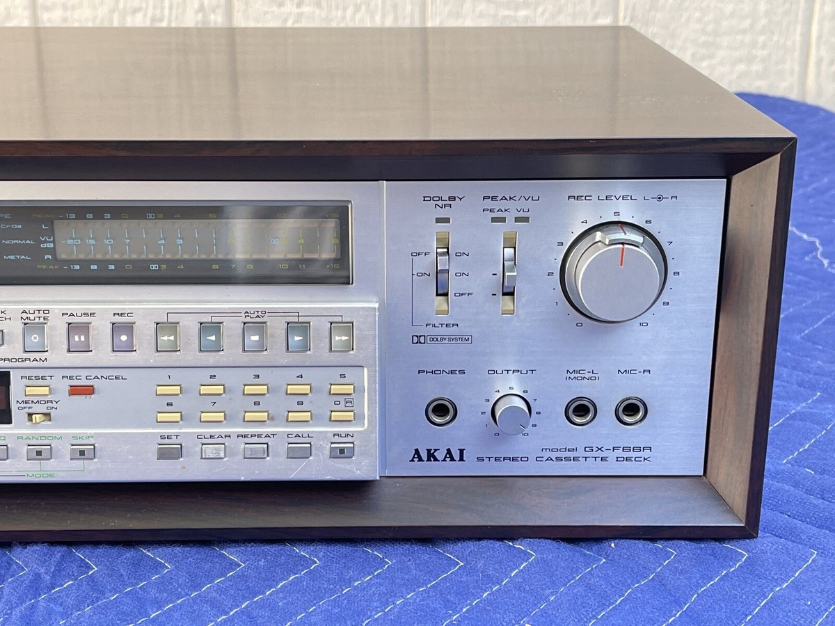 Akai GX-F66R Stereo Cassette Deck | eBay Akai GX-F66R Stereo Cassette Deck | eBay