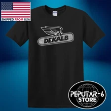 Dekalb Cornseed Harvest Men's Black Size S-5XL