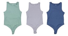 Alfani Intimates High Neck Sleeveless Women's Thong Bodysuit NWT