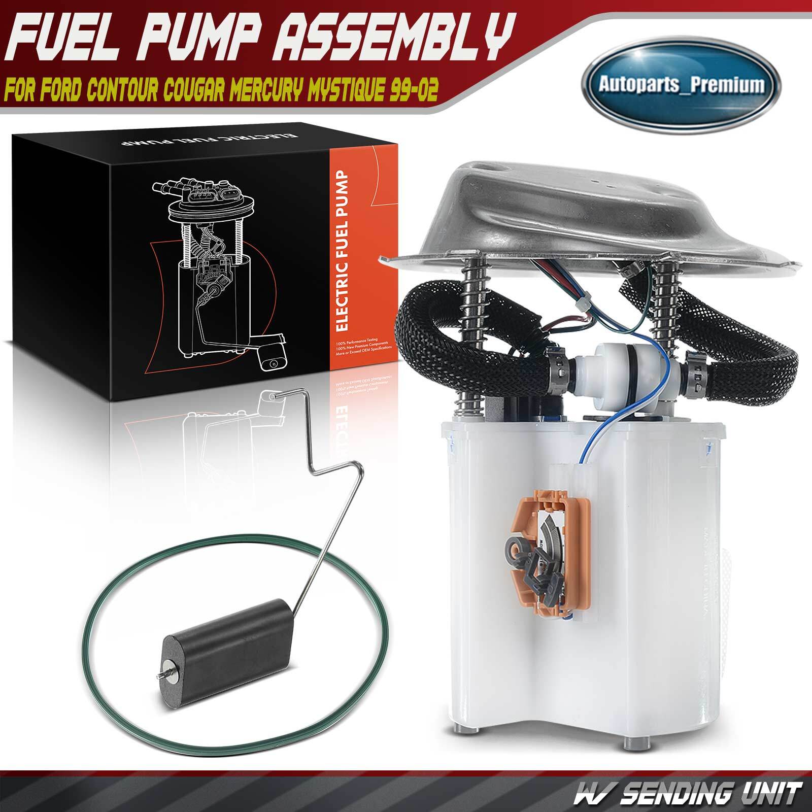 Fuel Pump Module Assembly for Ford Contour Mercury Mystique 99-00 Cougar  99-02