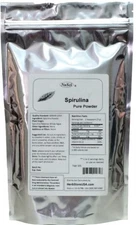 NuSci 100% Spirulina pure Powder 250g (8.8oz) VitB GMO Free & Non-Irradiated