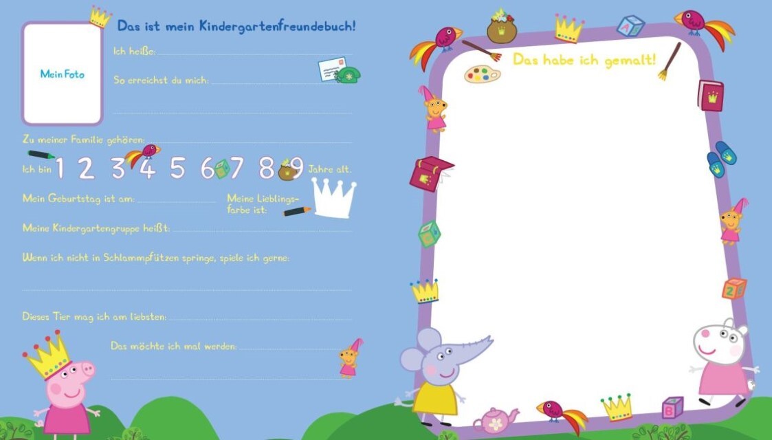 Thumbnail - Peppa Kindergartenfreundebuch