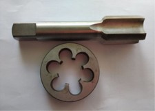 New1pc 1 1/16-14 UN Die and 1pc HSS Machine 1 1/16-14 UN Plug Tap Threading Tool