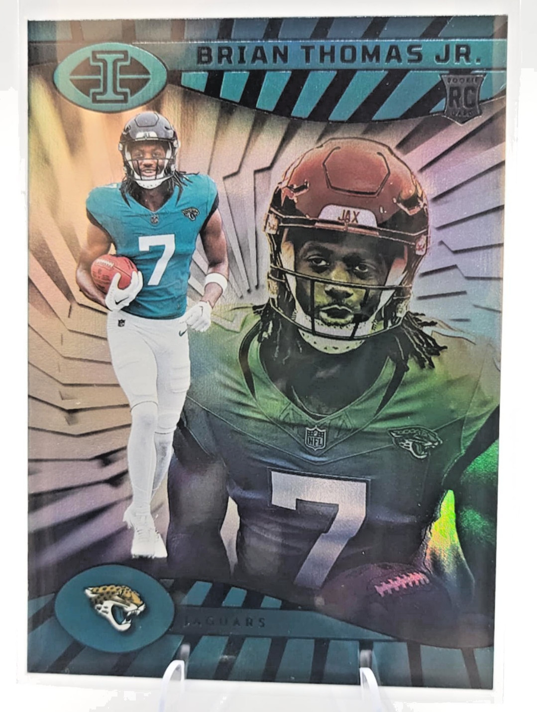 🔥 2024 Panini Illusions Brian Thomas Jr. - RC Rookie Card Jaguars #41🔥