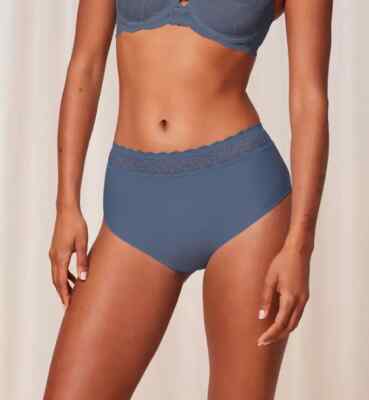 Triumph Feel of Modal Midi Slip cloudy blue Gr.  M L XL Neu