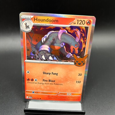shiny houndoom pokemon card Pokemon Graded: Houndoom CGC 9