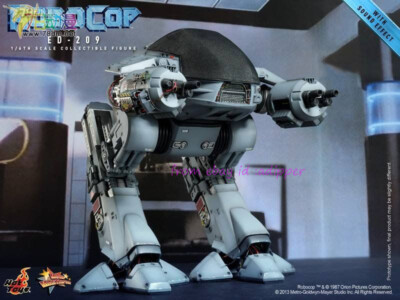 Perfect Hot Toys Mms204 1/6 Robocop:Ed-209 Action Figure In Stock