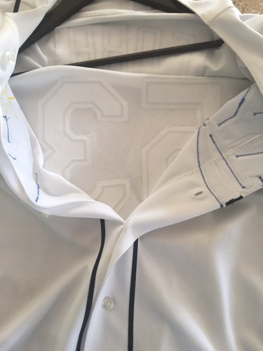 Alex Cobb #53 Signed Pro Authentic Tampa Bay Rays Jersey - Size 48 Cool Base - 第 10/10 張圖片