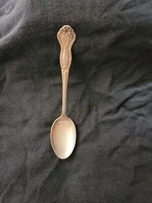 VTG American S.P. Co XX Floral Silver Plate grapefruit Spoon 