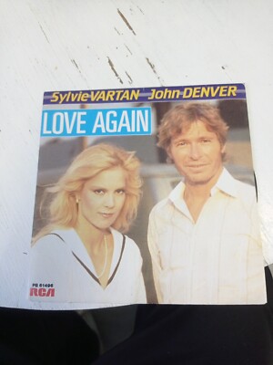 Sylvie Vartan & John Denver, love again / Lucie, SP - 45 tours France