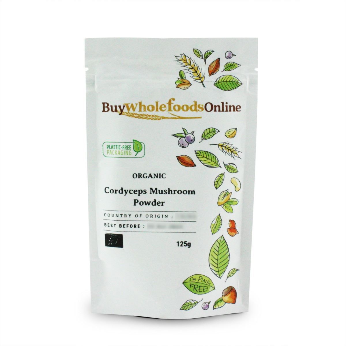 Organic Cordyceps Mushroom Powder 125g | BWFO | Free UK Mainland P&P