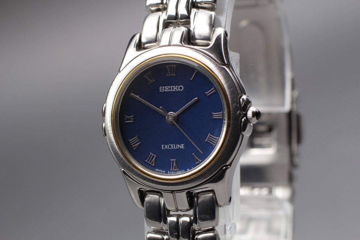【希少、美品、年差20秒】SEIKO セイコー　エクセリーヌ　2J31-0010 希少、美品、年差20秒】SEIKO セイコー エクセリーヌ 2J31-0010