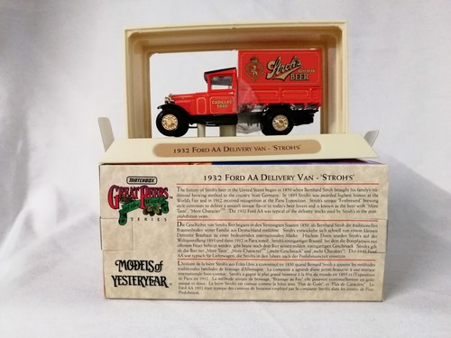 Matchbox- 'Great Beers of the World' YGB20 - 1932 Ford AA Delivery Van Stroh's'' - Picture 4 of 4