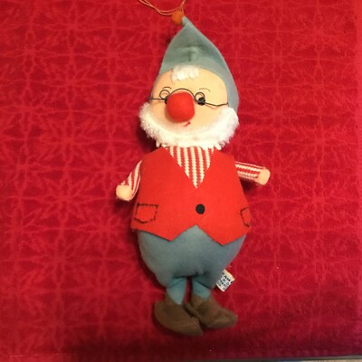 Vintage 1960 s Daikin  DreamDoll 9  tall Christmas Elf   (98B)