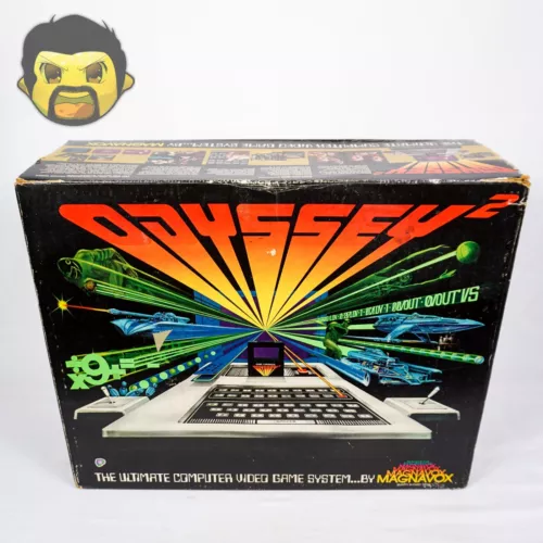 Magnavox Odyssey 2 Console CIB 1979 Complete with Manual and Styrofoam Inserts