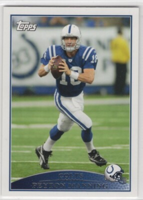 2009 Topps Football Indianapolis Colts Team Set