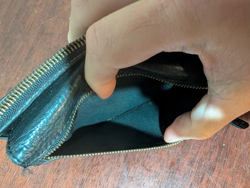 Fossil Erin Genuine Leather Flap Clutch Colorblock Wallet Multi Brown SL4700249 - Picture 5 of 5