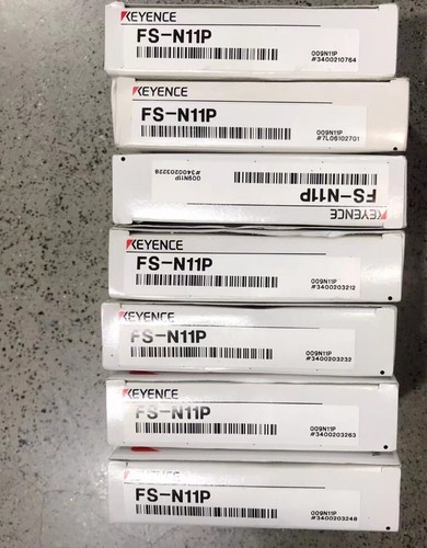 KEYENCE New FS-N11P FSN11P Sensor Amplifier Digital Fiber Optic Multichannel I/O - Picture 3 of 6
