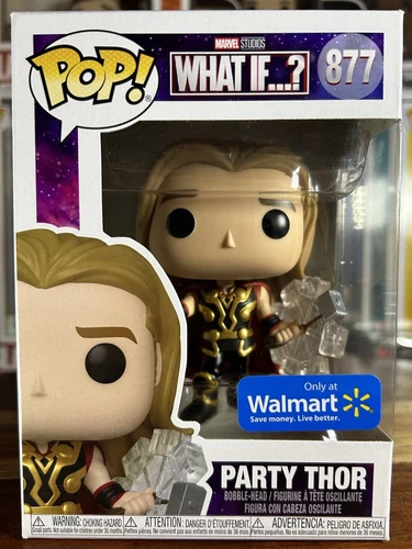 Funko Pop! Vinilo: Marvel - Party Thor - Walmart (Exclusivo) #877