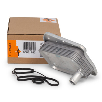 NRF EASY FIT Ölkühler für MERCEDES W203 W204 W211 OM611 OM612 OM646 6461880301