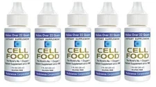 Original Cellfood Liquid Concentrate - 1 fl oz each - 5 Bottles - Newest Exp!