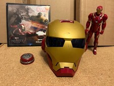 Marvel Iron Man electronic x2 helmets & glove & Action fig spares &/or repair